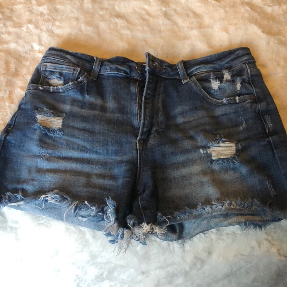 Women’s Large Risen Denim Shorts
